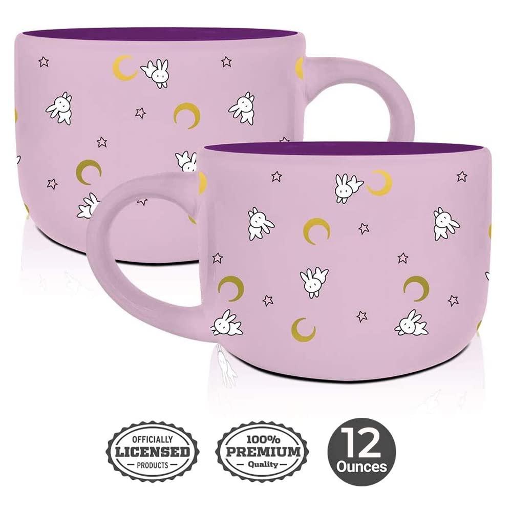 Just Funky Sailor Moon Usagi 12oz Ceramic Latte Mug