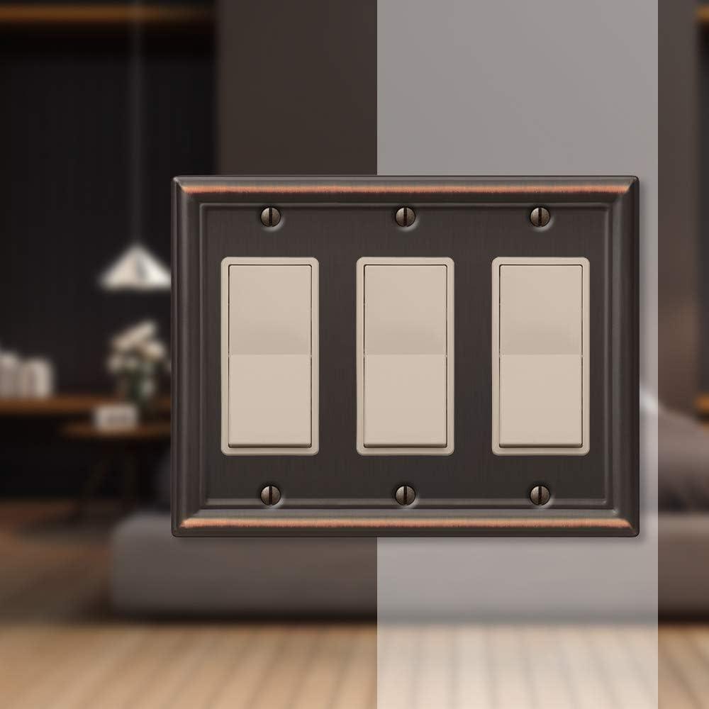 CKP Impressions 3 - Gang Rocker Standard Combination Wall Plate