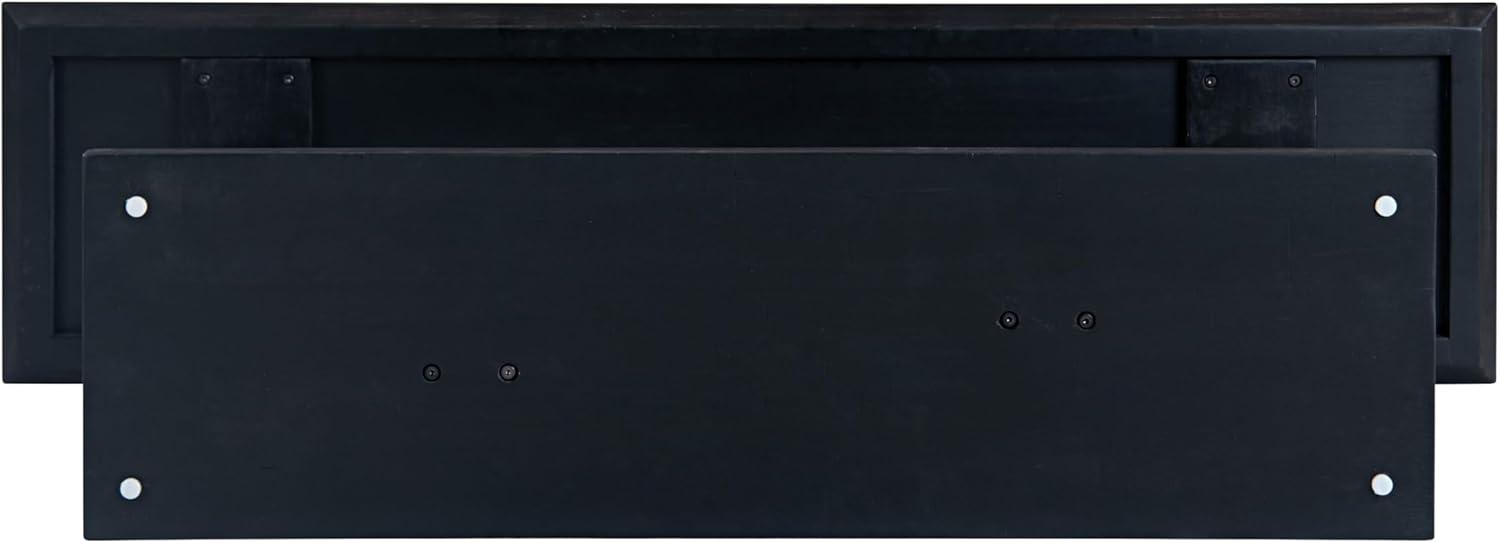 Rasmus Console Table Black Charcoal - Boraam: Acacia Wood, Hallway Display, Rubberwood Frame