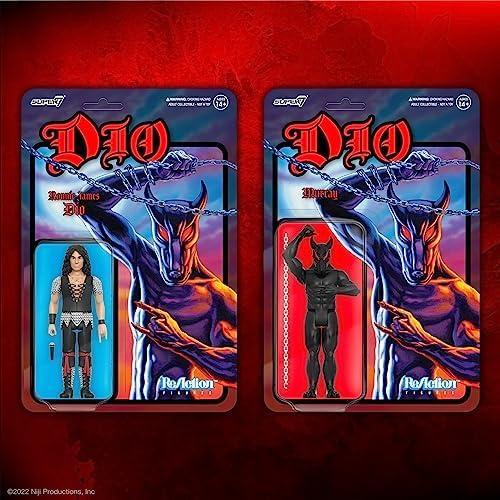 Super7 Dio Murray - 3.75" Ronnie James Dio Action Figure with Accessory Heavy Metal Collectibles and Retro Toys