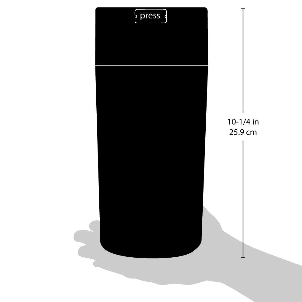 Tightvac - 5oz to 24 Ounce Vacuum Sealed Container - Black Body/Dk. Blue Cap