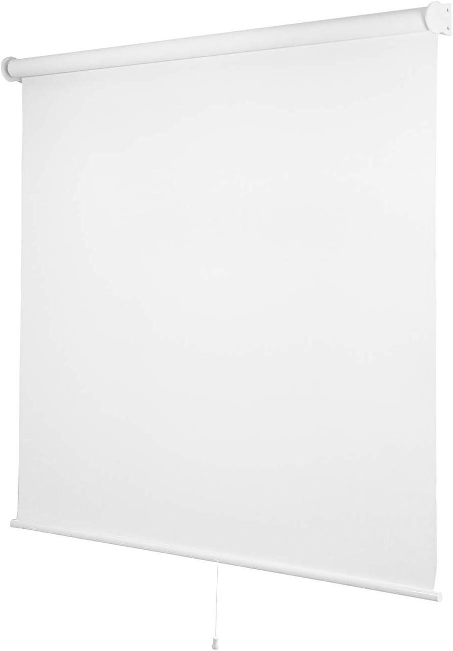 CHICOLOGY Snap-N'-Glide Cordless Roller Shade, Urban White (Light Filtering) 35"W X 72"H