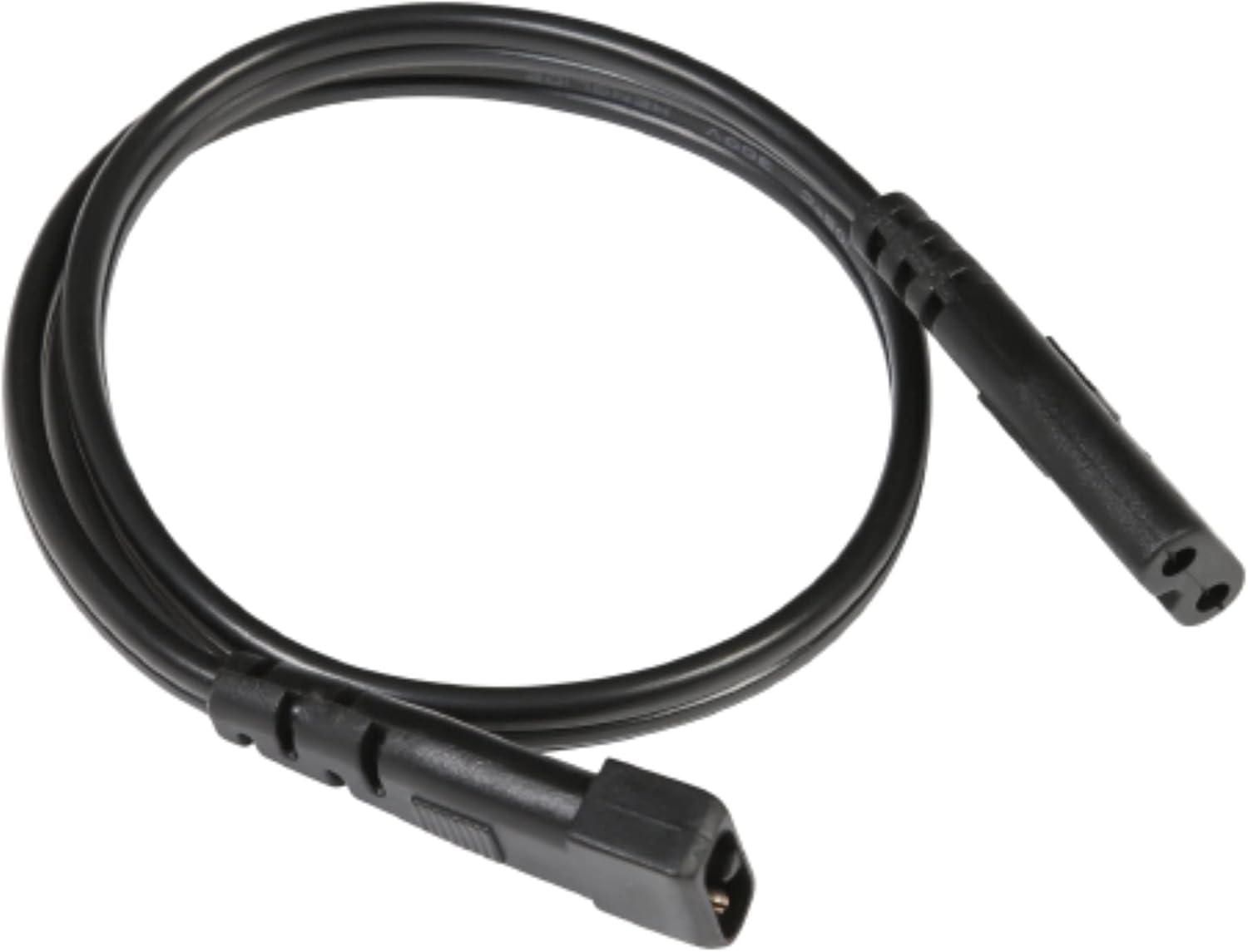 SunPack Daisy Chainable Link Cord for LED and T5 Lighting, Black, 24"