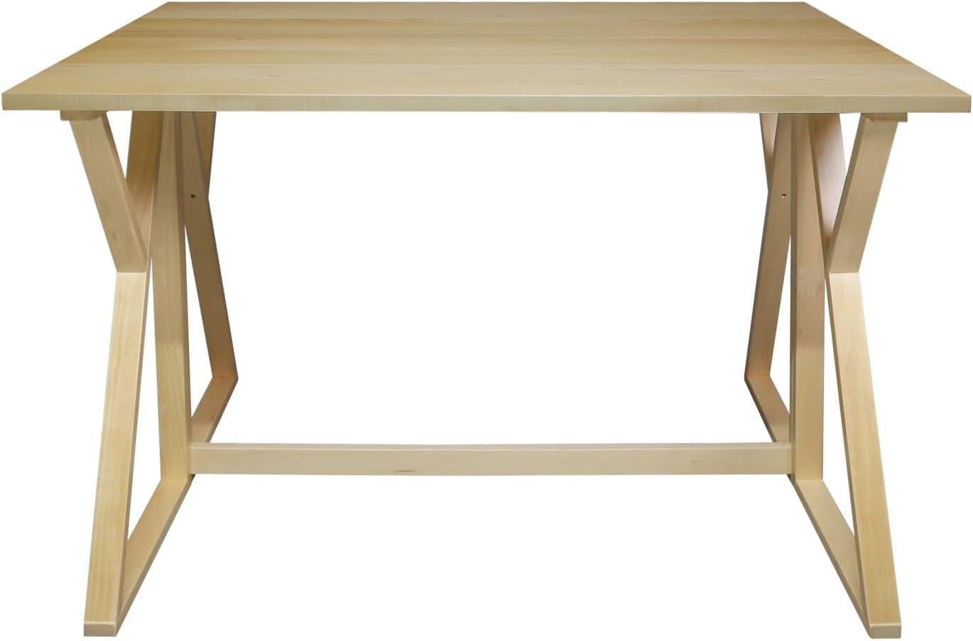 American Trails Aztecs Folding Console to Dining Convertible Table with Solid American Basswood