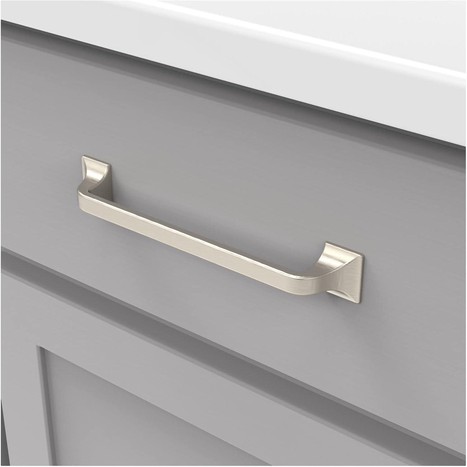 Forge Kitchen Cabinet Handles, Solid Core Drawer Pulls for Cabinet Doors, 6-5/16" (160mm)