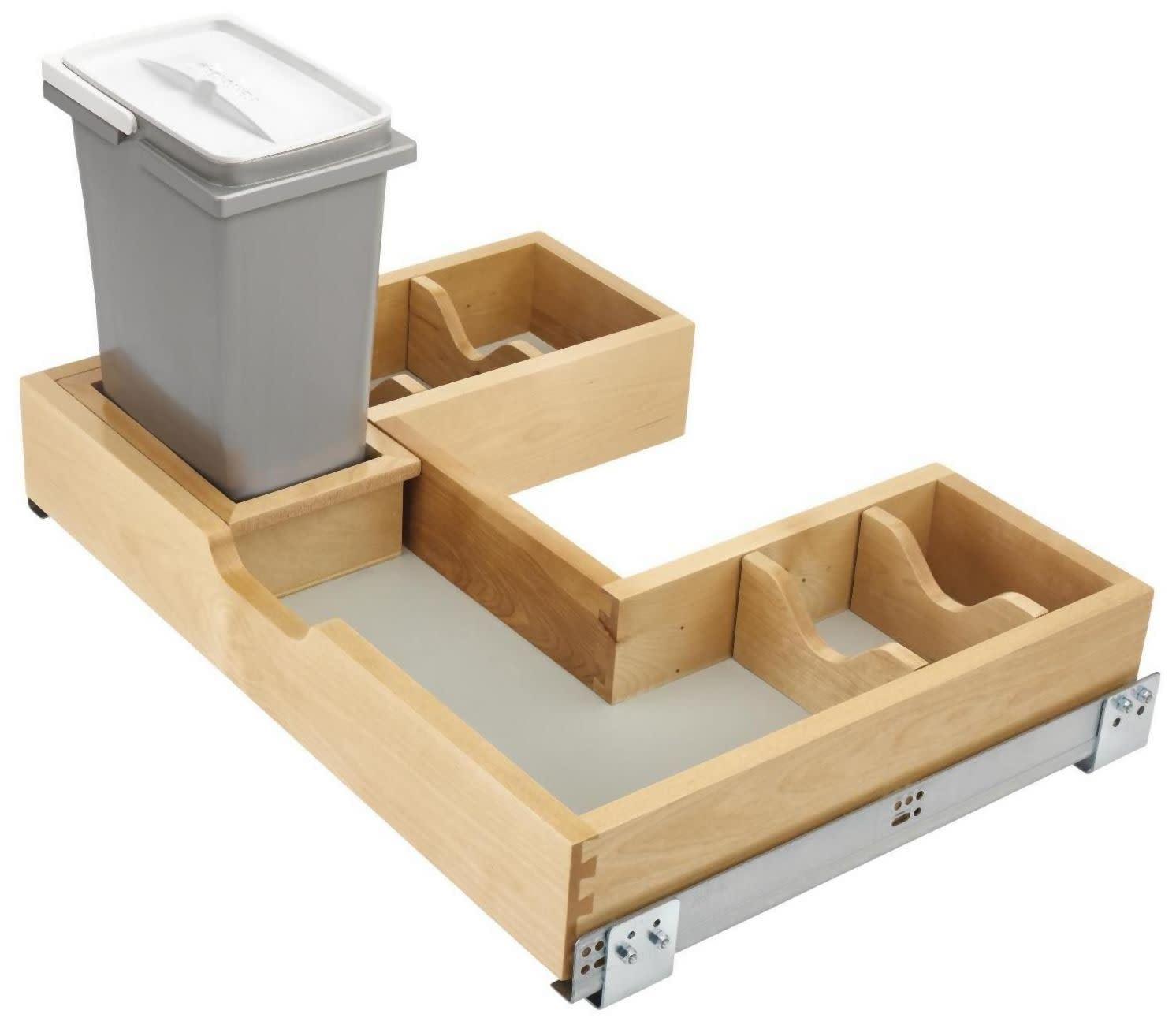 Rev-A-Shelf Rev-A-Shelf Wood Vanity Sink Cabinet Pull Out Organizer
