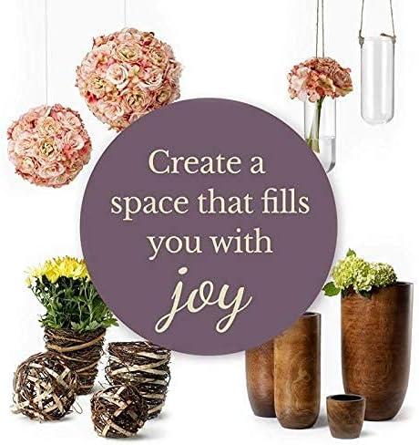 Serene Spaces Living Set of 12 Mini Copper Mercury Glass Ornaments for Holiday Décor, Measures 1.5" Long and 1.5" Diameter