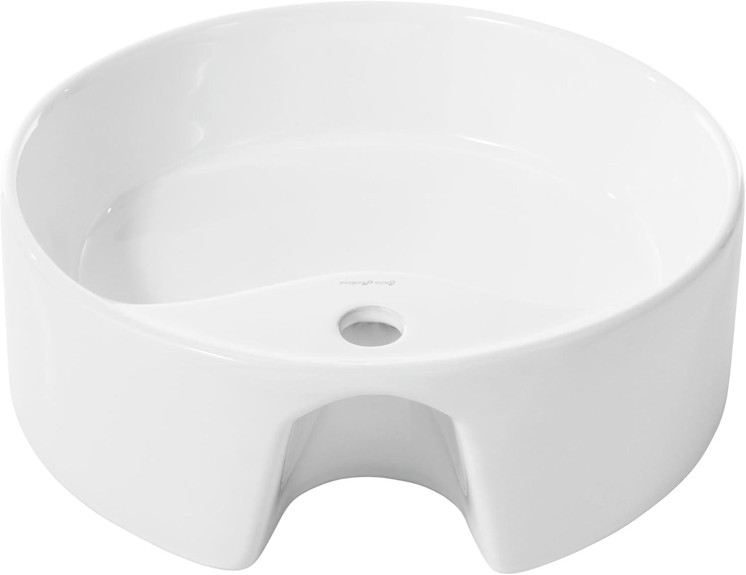 Trocadéro Round Vessel Sink with Faucet Mount
