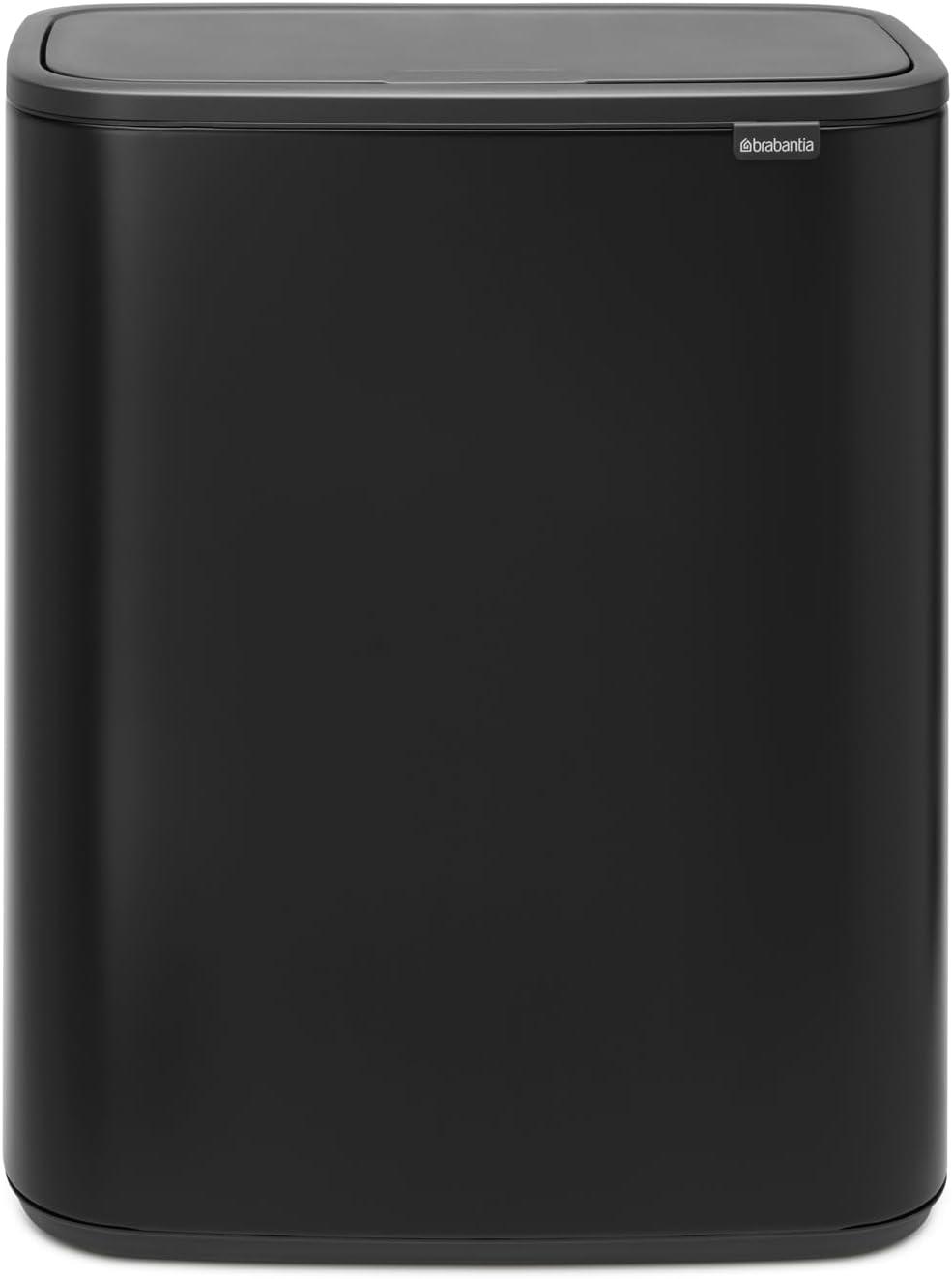 Brabantia Bo Touch Top Trash Can, 16 Gallon