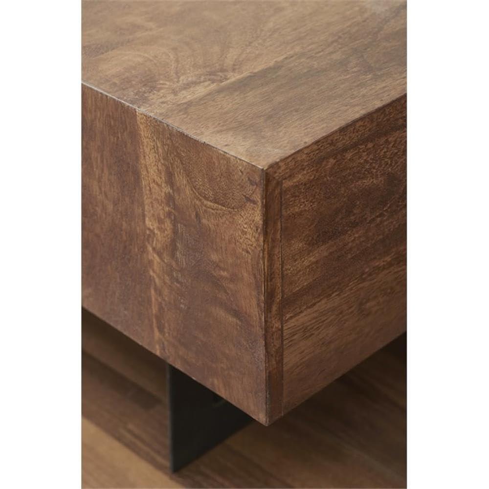 Mullins Extendable Sled Coffee Table with Storage