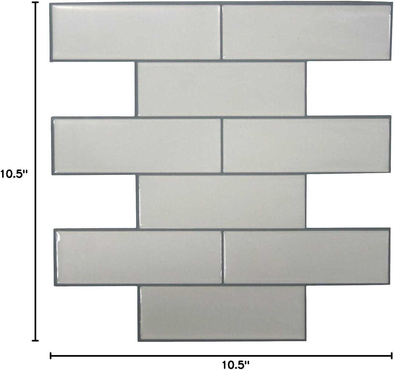 Room Mates 10.5'' W x 10.5'' L Polyvinyl Chloride (PVC) Peel and Stick Field Tile