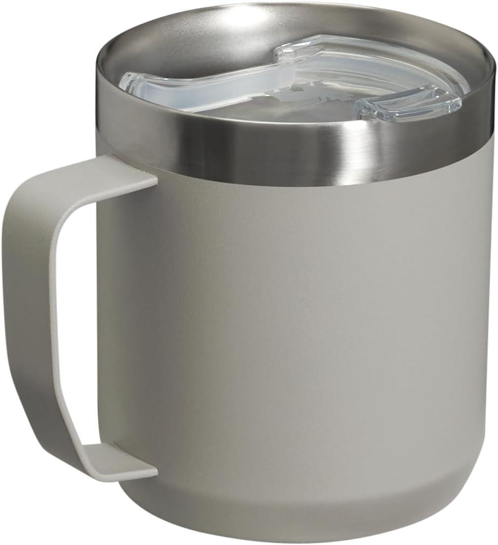 Polar White Stainless Steel Travel Mug with Tritan Lid