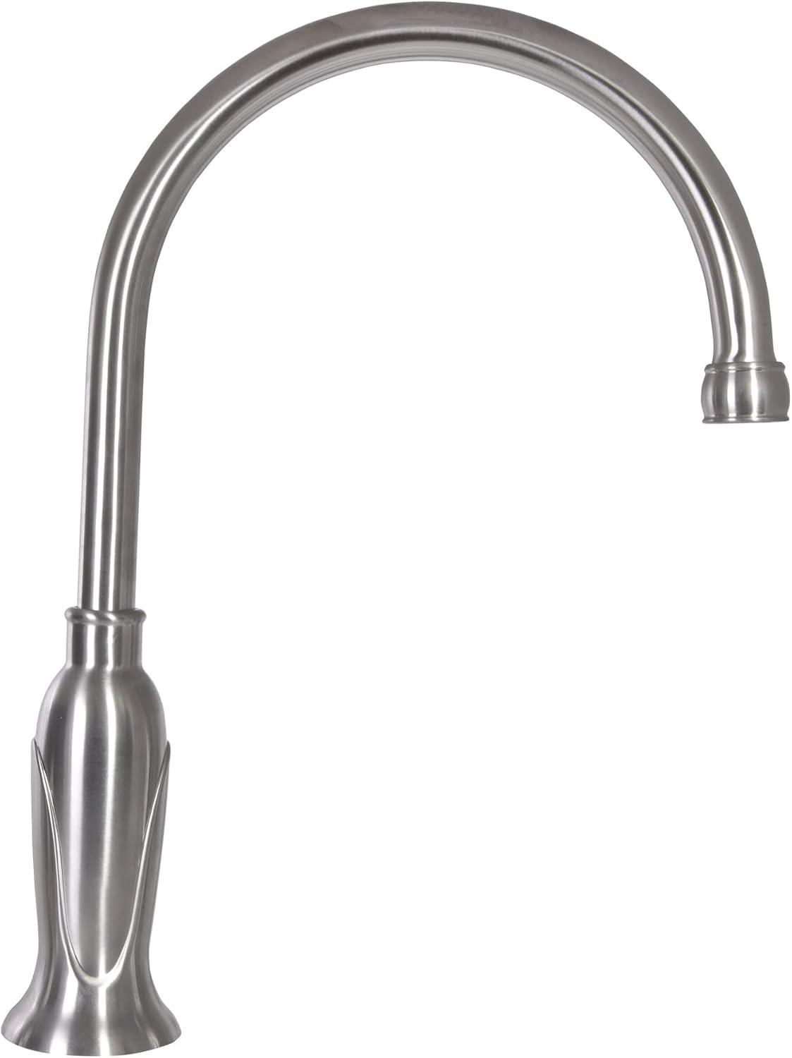 Design House  Madison Kitchen Faucet with Side Sprayer and Soap Dispenser in Satin Nickel