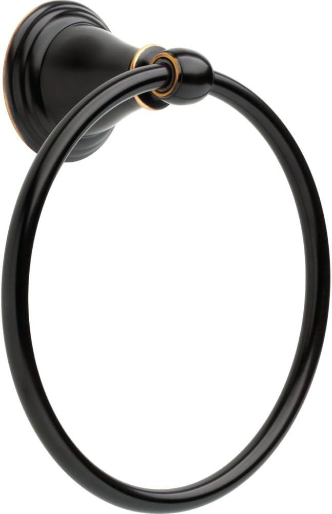 Windemere Wall Mount Round Closed Towel Ring Bath Hardware Accessory