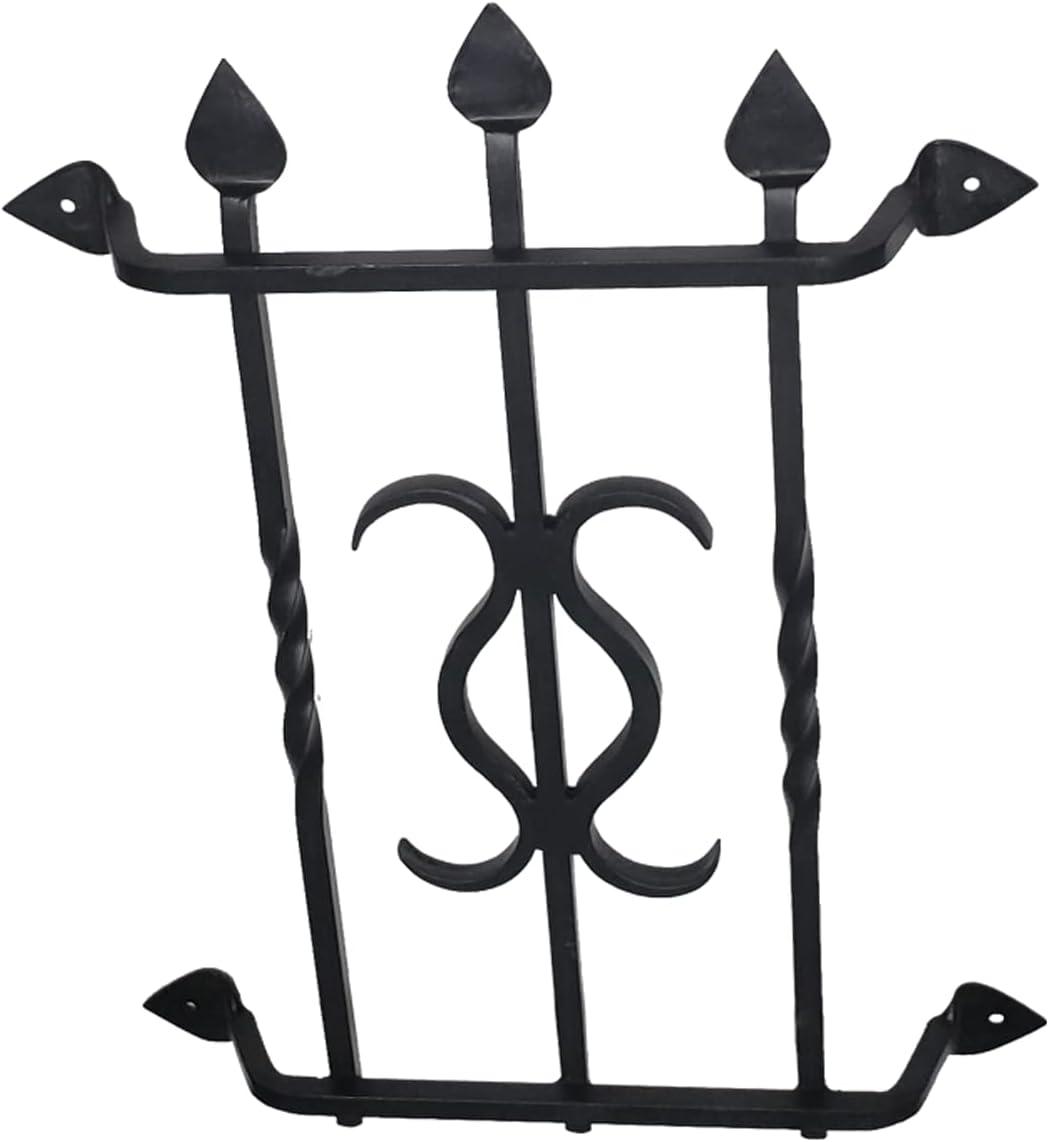 Prima Decorative Hardware Gate Speakeasy Grille Iron Scroll Design 103