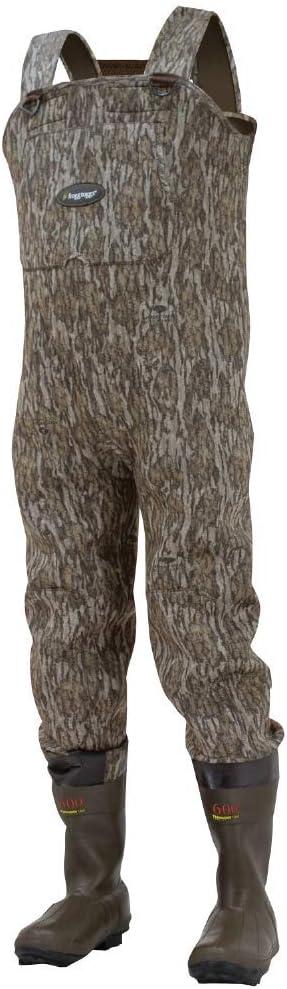 Frogg Toggs Men's Amphib 3.5mm Neoprene BF Wader | Mossy Oak Bottomland | Size 13