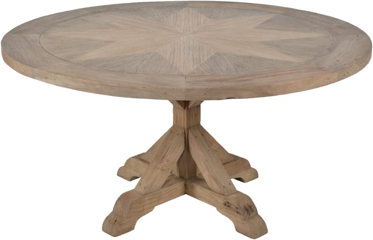 AFD Inverness Farmhouse 60'' Round Dining Table