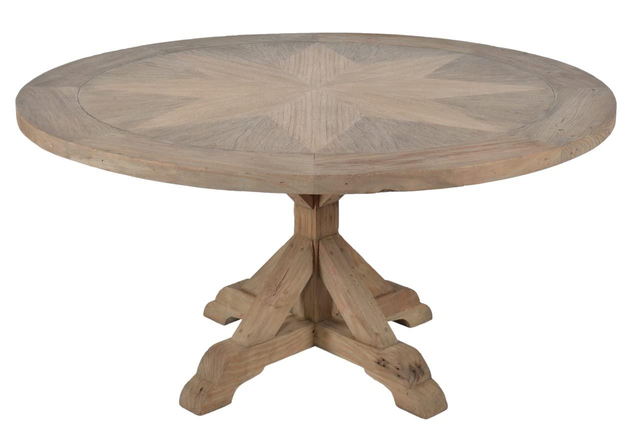 AFD Inverness Farmhouse 60'' Round Dining Table