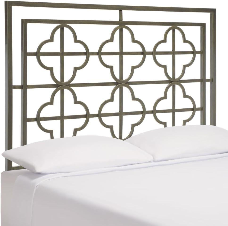 SAFAVIEH Home Collection Lucina French Silver Headboard, Full