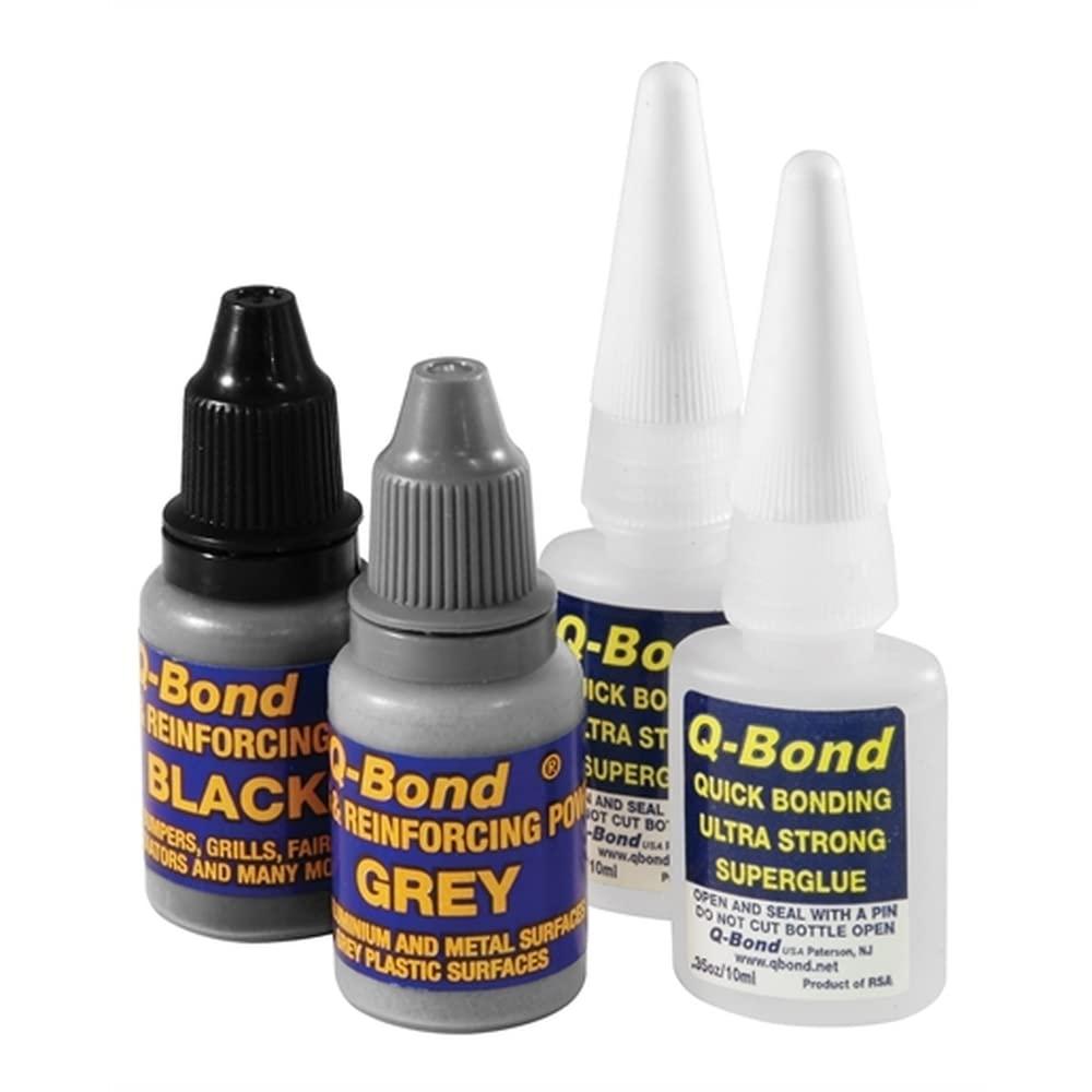 K Tool International Q-BOND KIT Fast Acting Automotive Adhesives, 0.32 oz Bottle