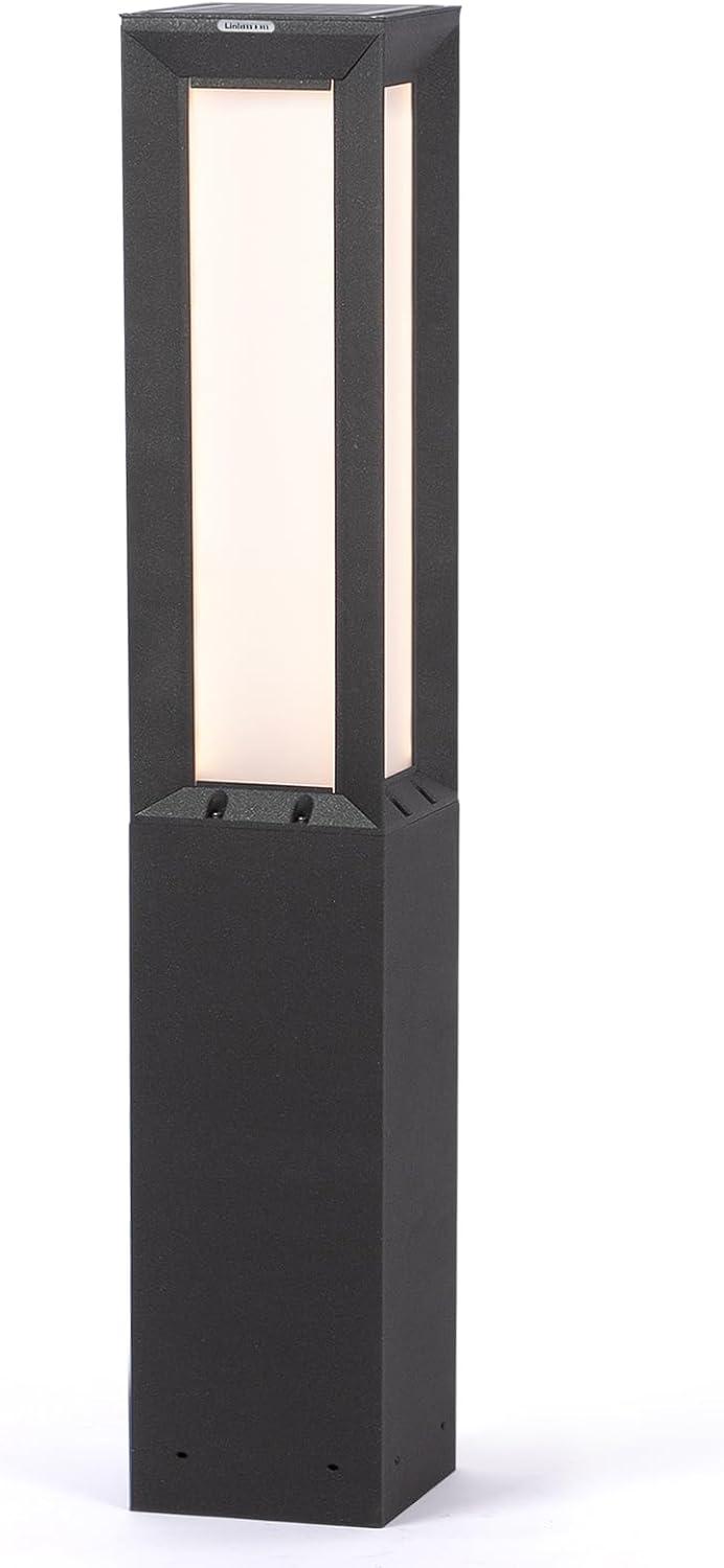 Stainless Steel Solar LED Pathway Light, 32 Inches