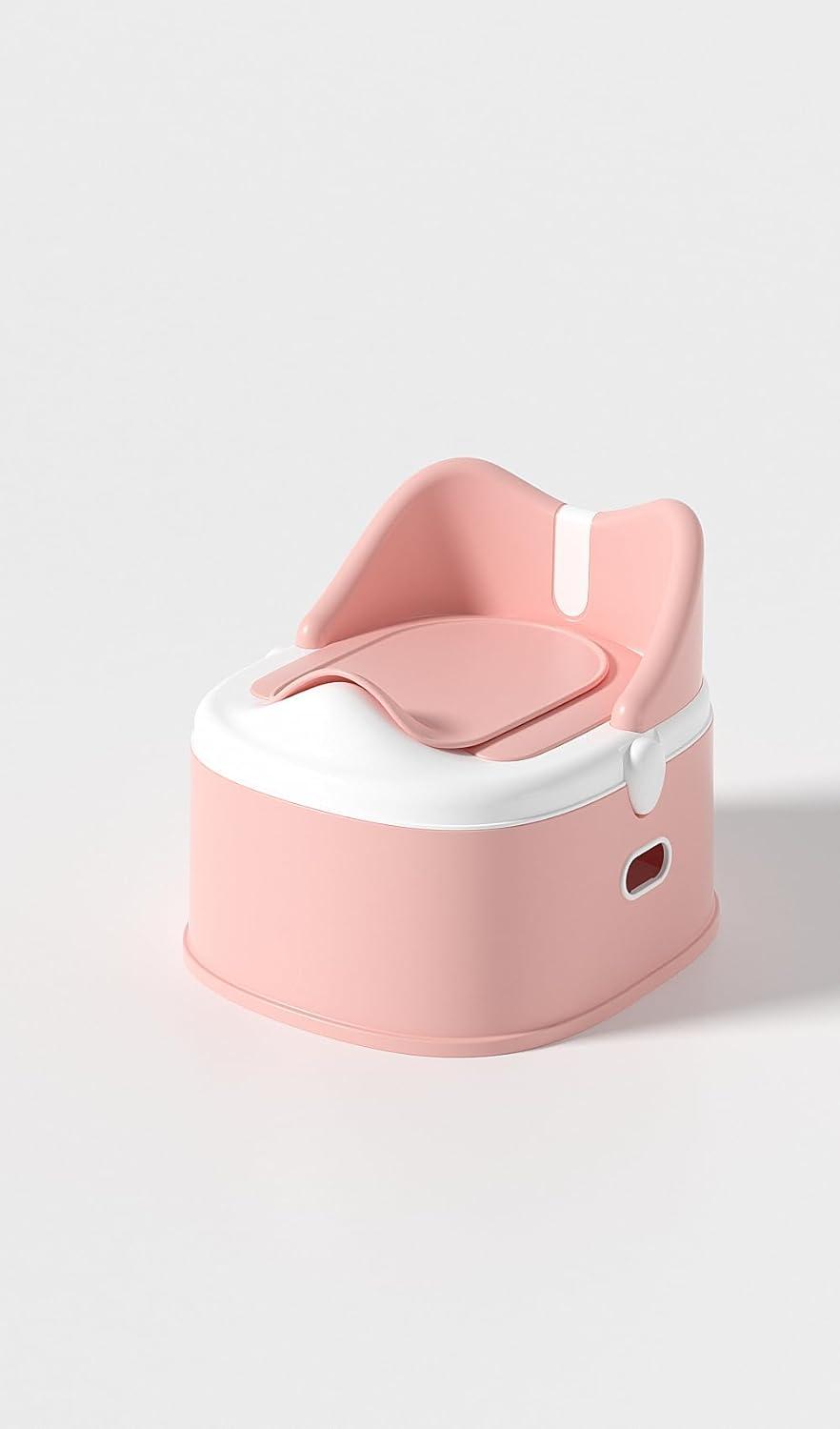 BabyBond 3 in 1 Potty Training Toilet & Training Seat & Sturdy Step Stool,Pink