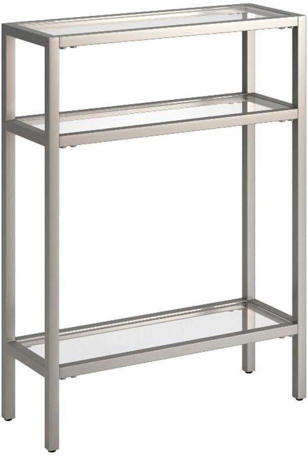 Henn&Hart 22" Silver Console Table