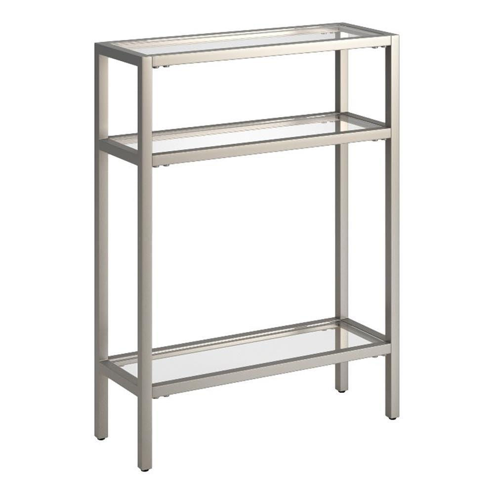 Henn&Hart 22" Silver Console Table