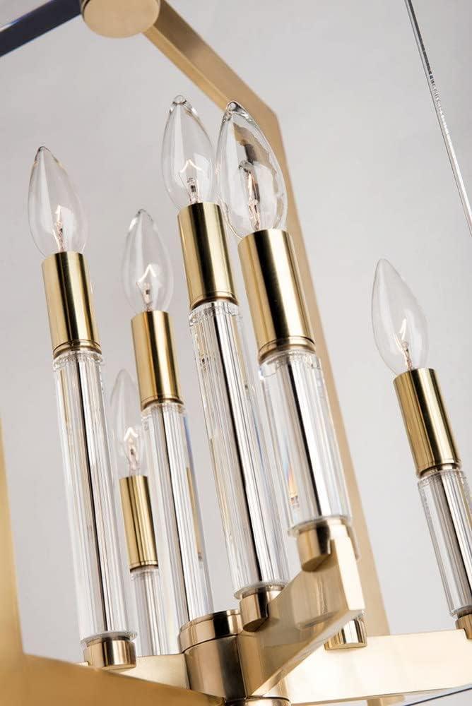 Hudson Valley Lighting Wellington 8 - Light Dimmable Geometric Chandelier