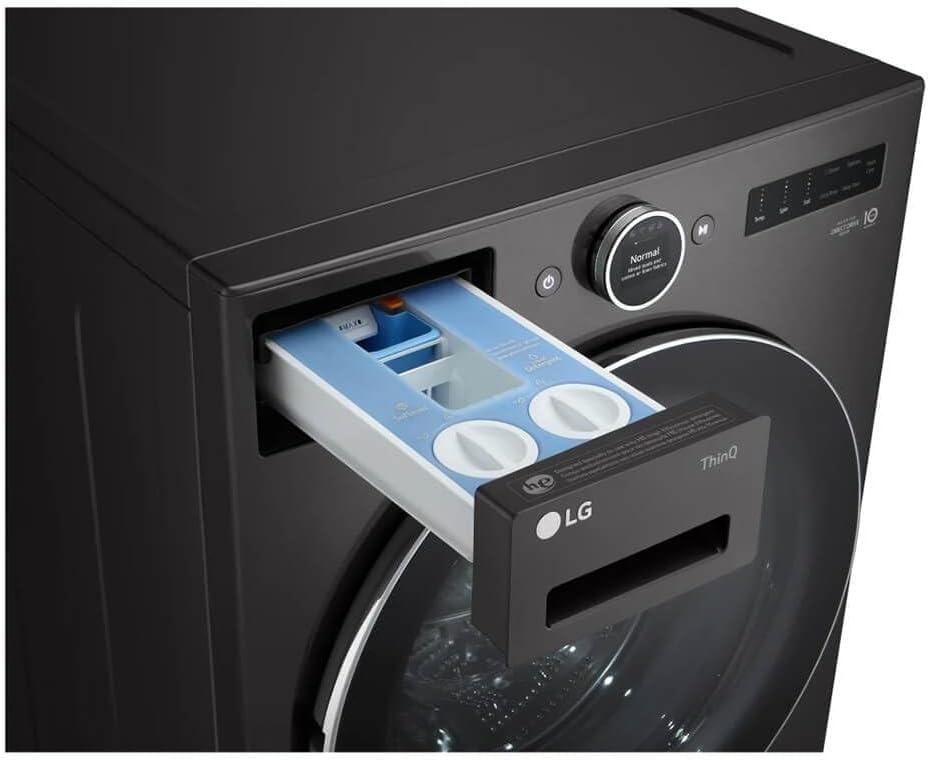 LG 5.0 cu. ft. Mega Capacity Smart Front Load Washer with AI DD 2.0 Built-In Intelligence & TurboWash 360°