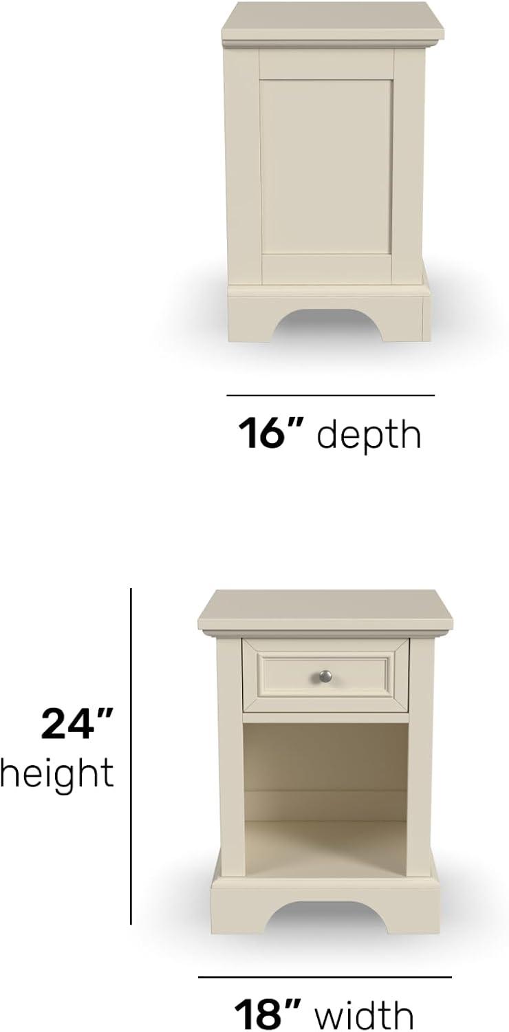 Naples Nightstand White - Home Styles