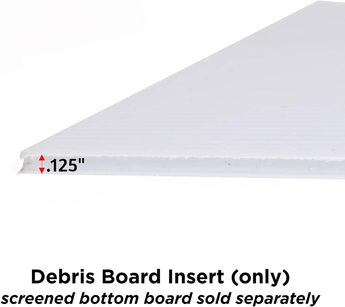 Lehman's Stoney Acres Beekeeping Debris Board for 10 Frame Honeybee Beehive Screened Bottom Board, Debris Board Only, Amish Made