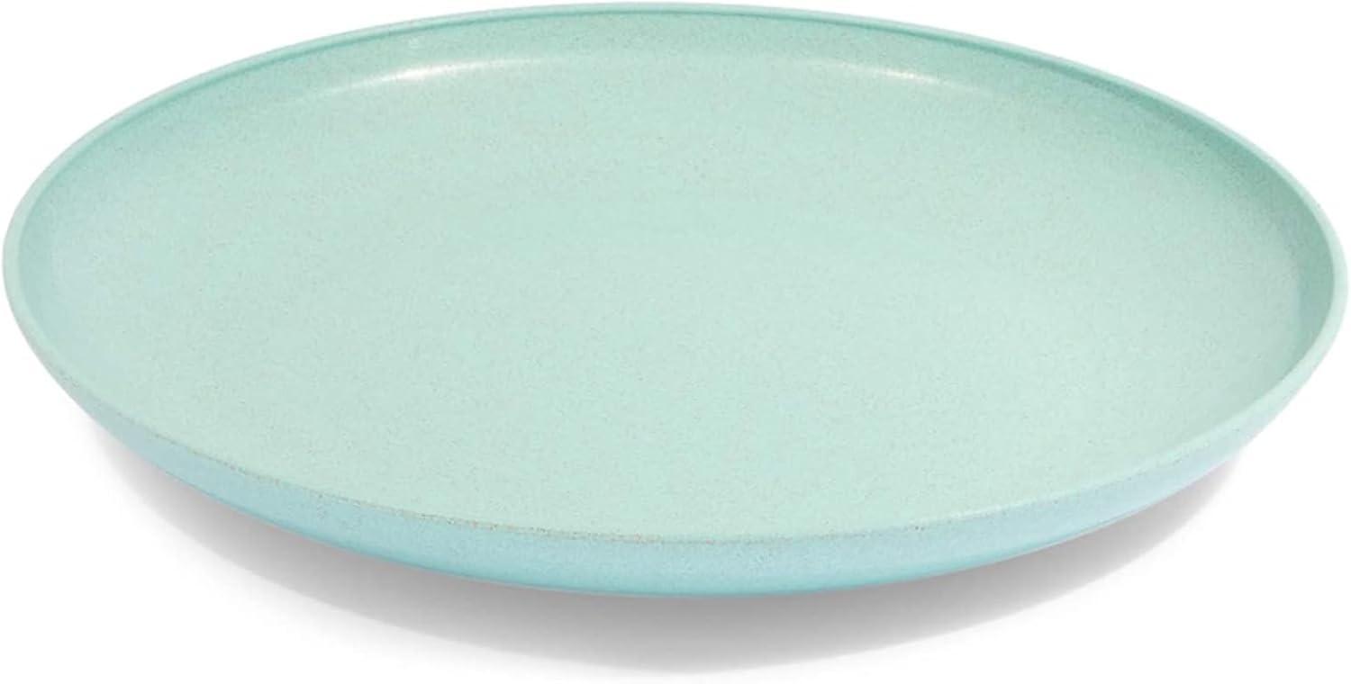 Okuna Outpost Set of 6 Unbreakable Wheat Straw Cereal Dinner Plates Set for Kids, 8 In, 3 Colors