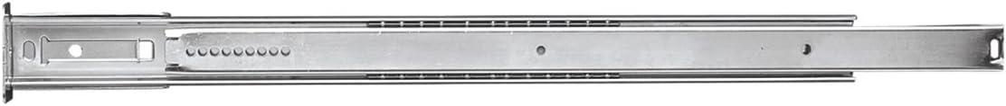 Drawer Slide Center Mount 3/4 Extension Cadmium Finish