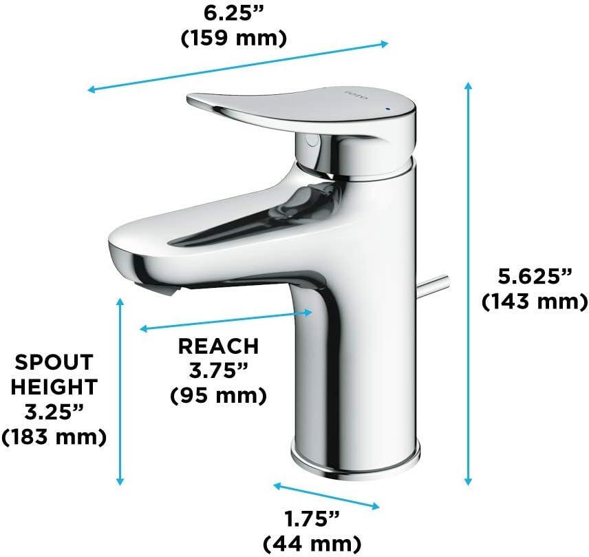 LF Single Hole Bathroom Faucet with Drain Assembly