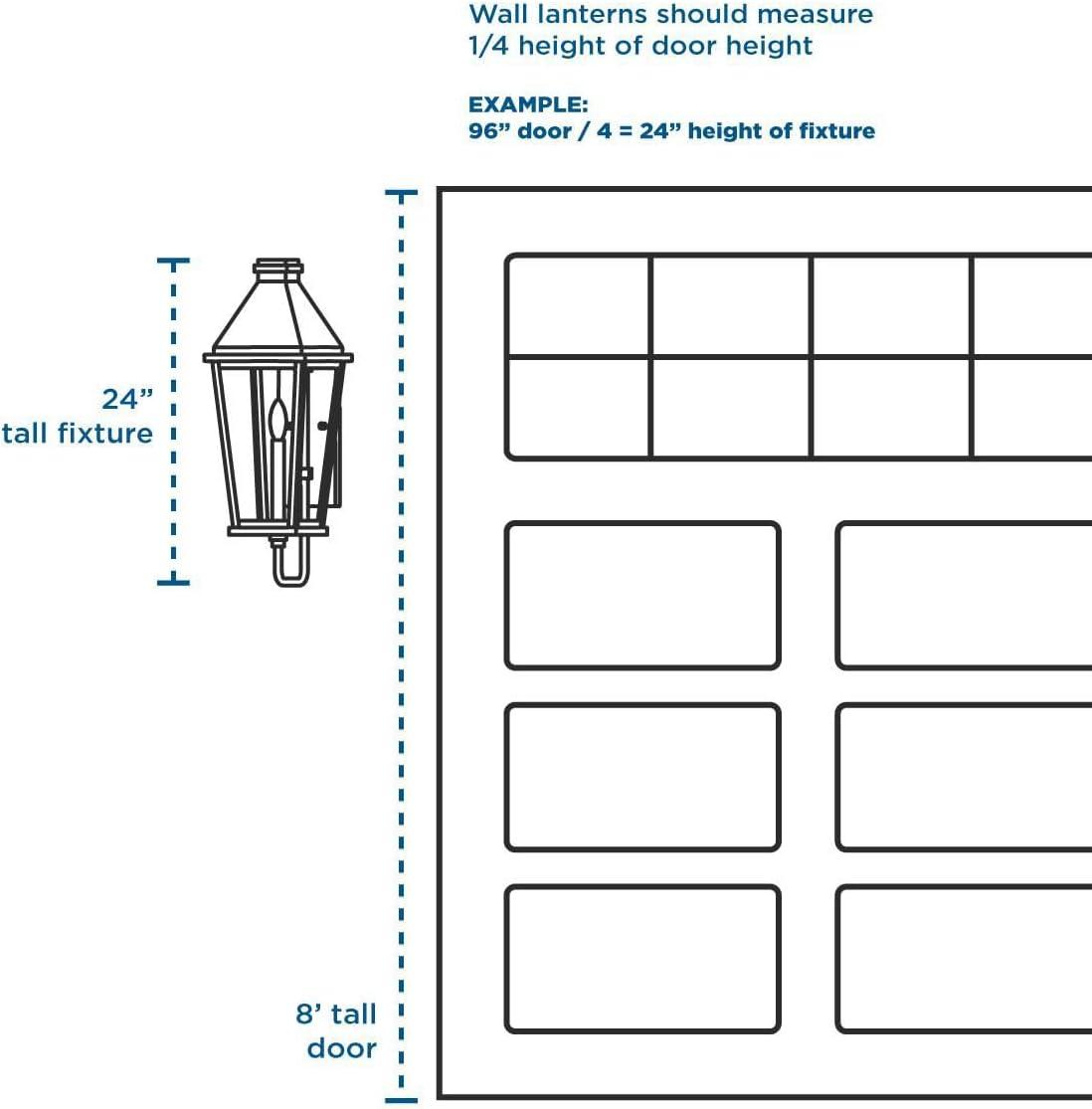 Progress Lighting Barlowe 1-Light Small Wall Lantern, Stainless Steel, Clear Seeded Glass