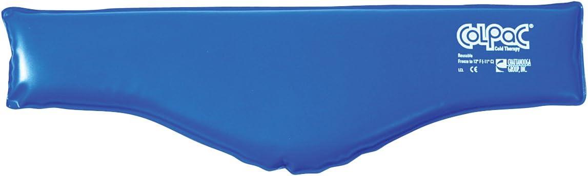 Chattanooga ColPac Cold Therapy, Blue Vinyl, Neck Contour Cold Pack (23")