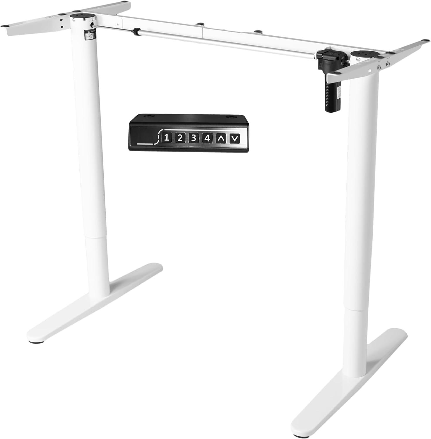 VIVO Electric Single Motor Stand Up Desk Frame, E151EB series (Frame Only)