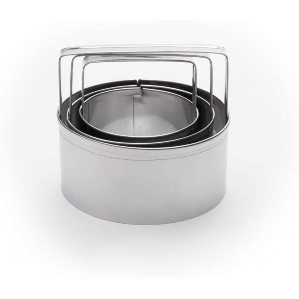 Round Shaped Steel Cookie Cutter, by Fox Run 3 Pieces, Sold as Dozen