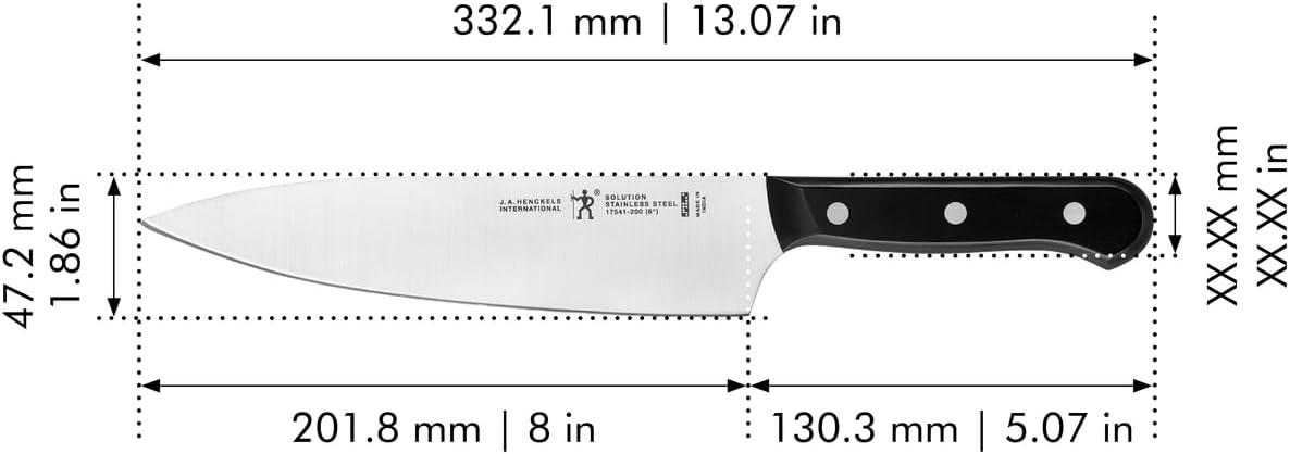 Henckels Solution 8-inch Chef's Knife