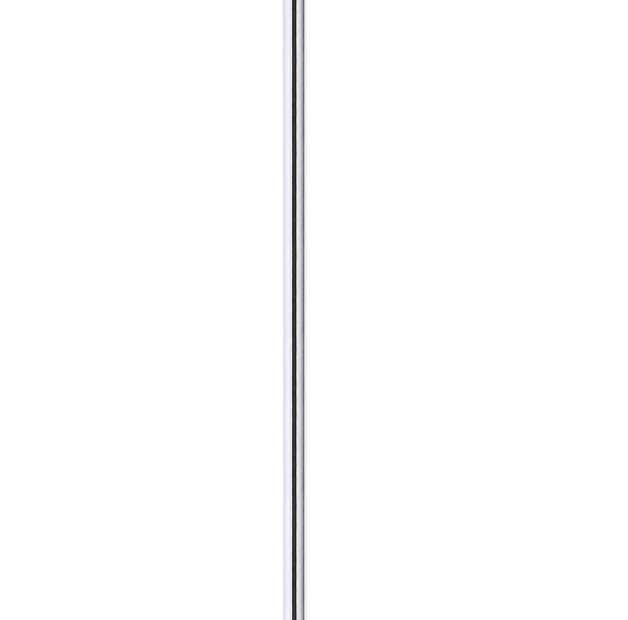 Iris 59.5 in. Chrome Integrated LED Floor Lamp