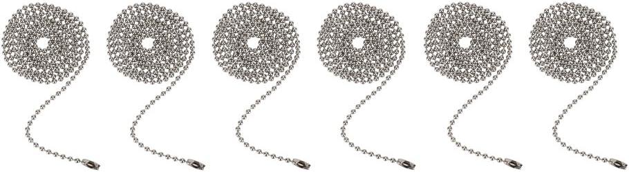 Aspen Creative Corporation Beaded Ceiling Fan Pull Chain (Set of 6)