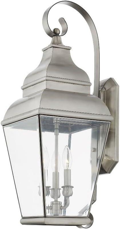 Livex Lighting Exeter 3 - Light Wall Light in  Black