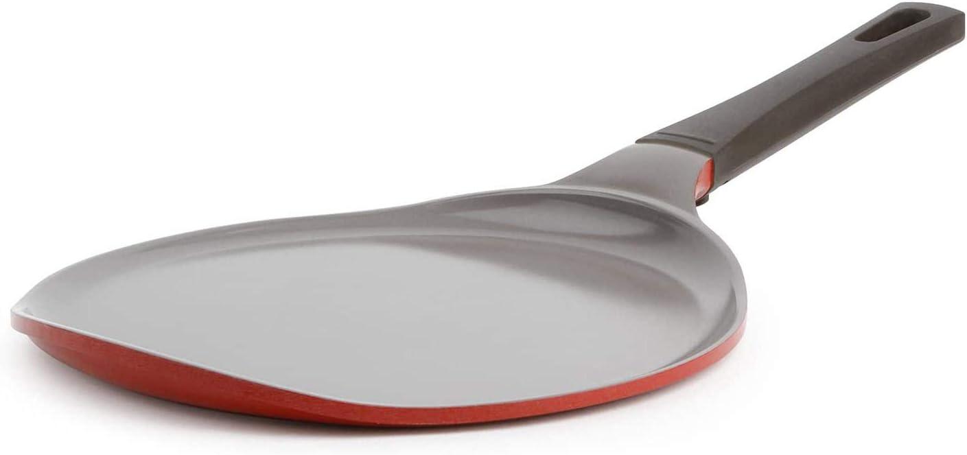 Chili Pepper Red Ceramic Nonstick 10-Inch Crepe Pan