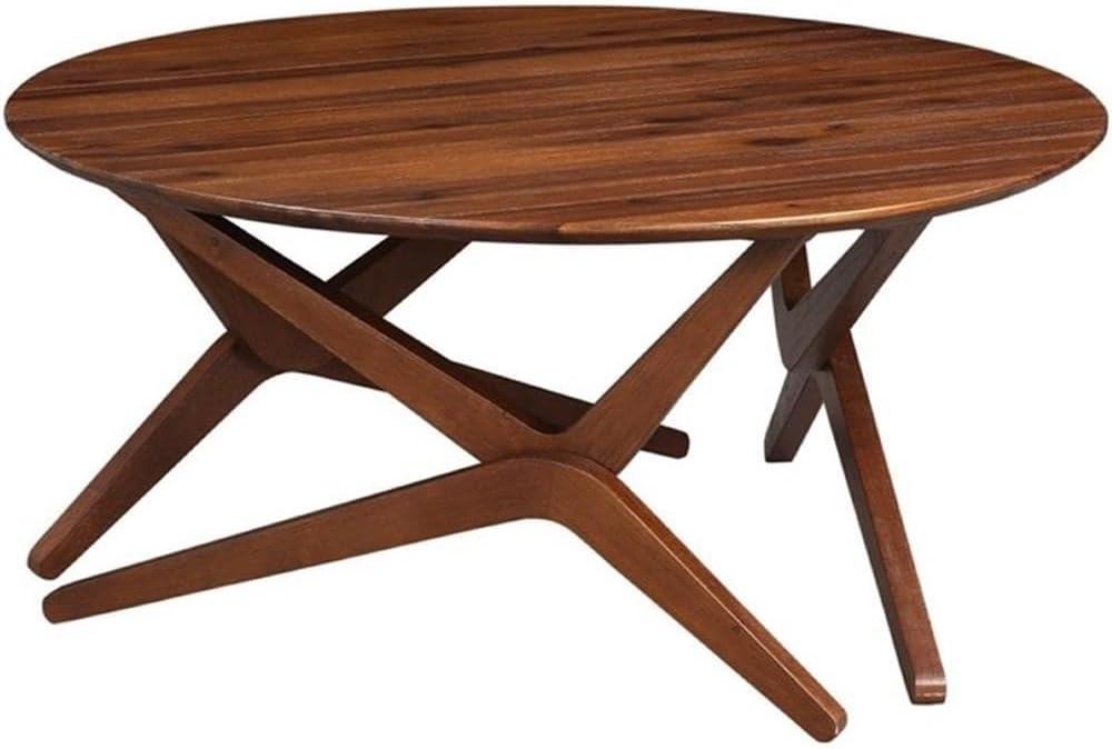 Sydney Adjustable Dining Table Brown - Boraam