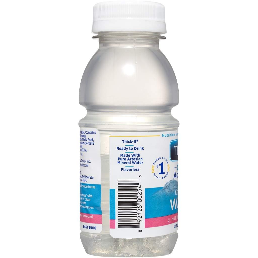 Thick-It Clear Advantage Thickened Water Unflavored 8 oz Bottle 24 Ct
