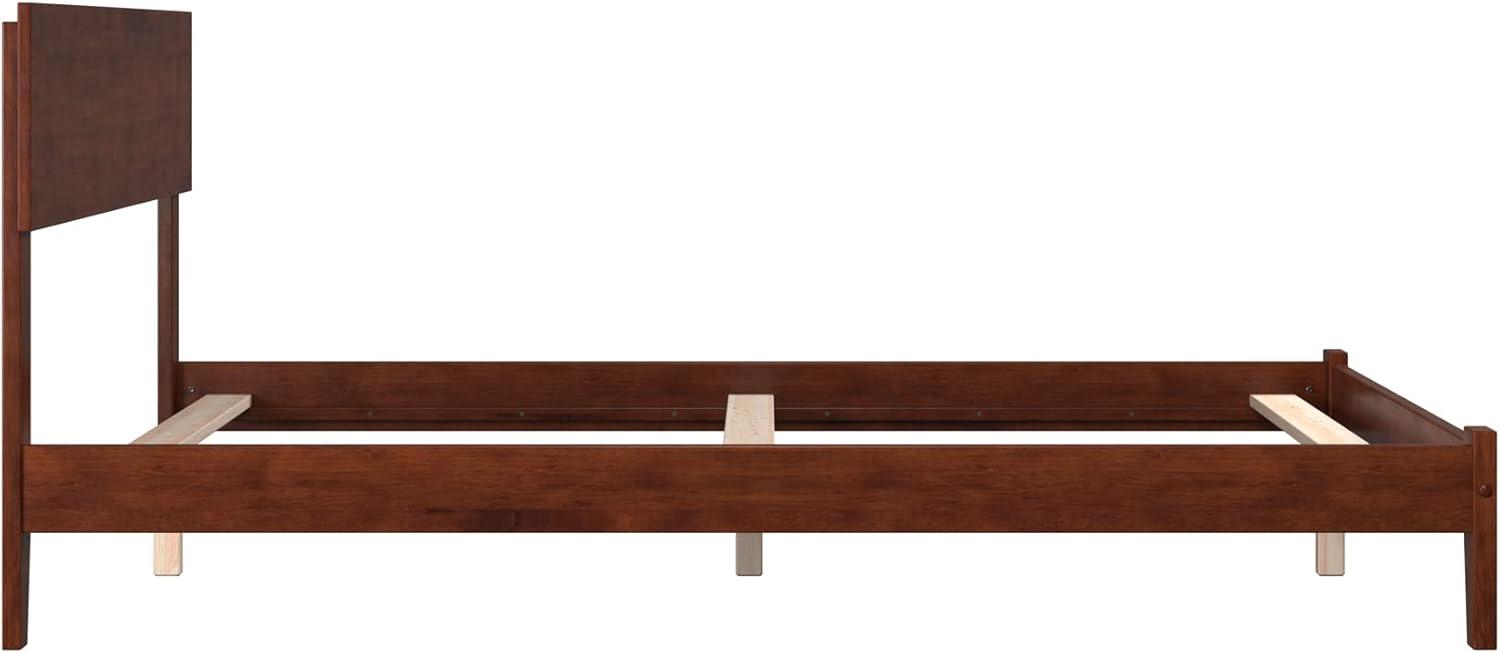 Orlando Queen Traditional Bed in Walnut