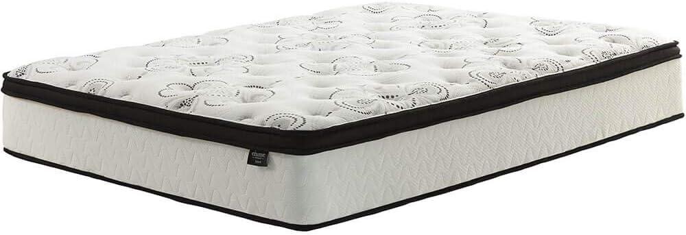 Modern White Queen Innerspring and Gel Memory Foam Mattress