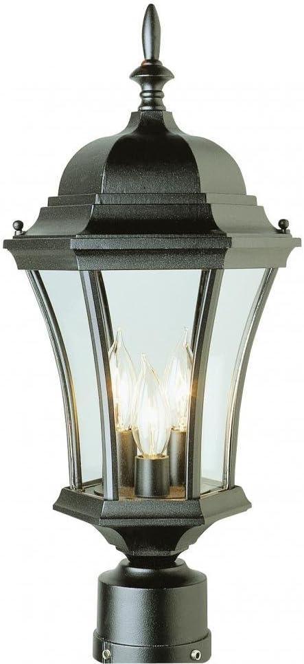 Burlington Rust Finish 21.25" Incandescent Outdoor Postmount Lantern