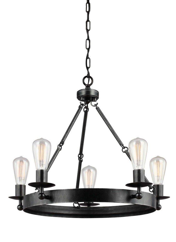Rosswood Metal Chandelier (25"-31")